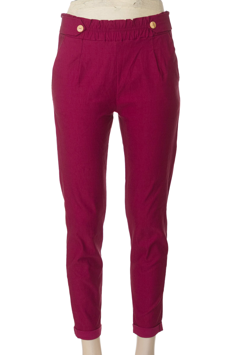 Pantalones color Vinotinto - Closeando