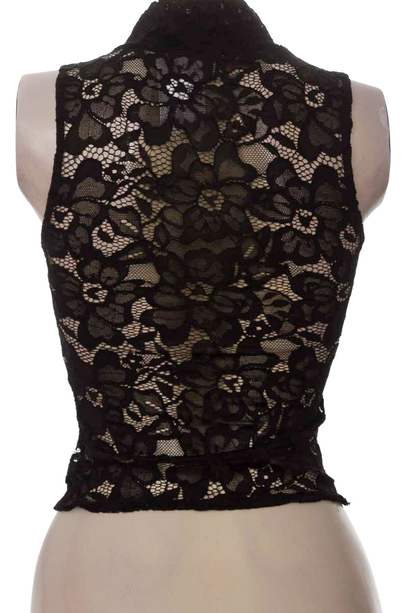 Top / Camiseta color Negro - Zara