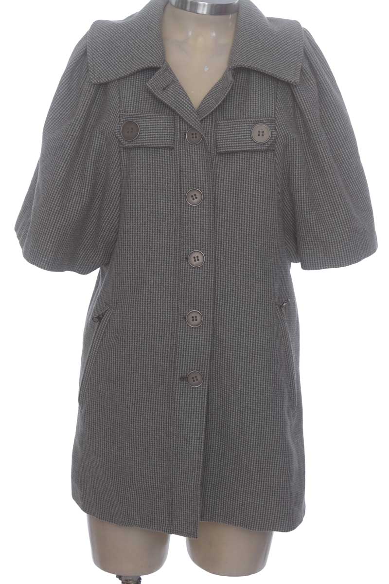 Chaqueta / Abrigo color Gris - Naked Zebra