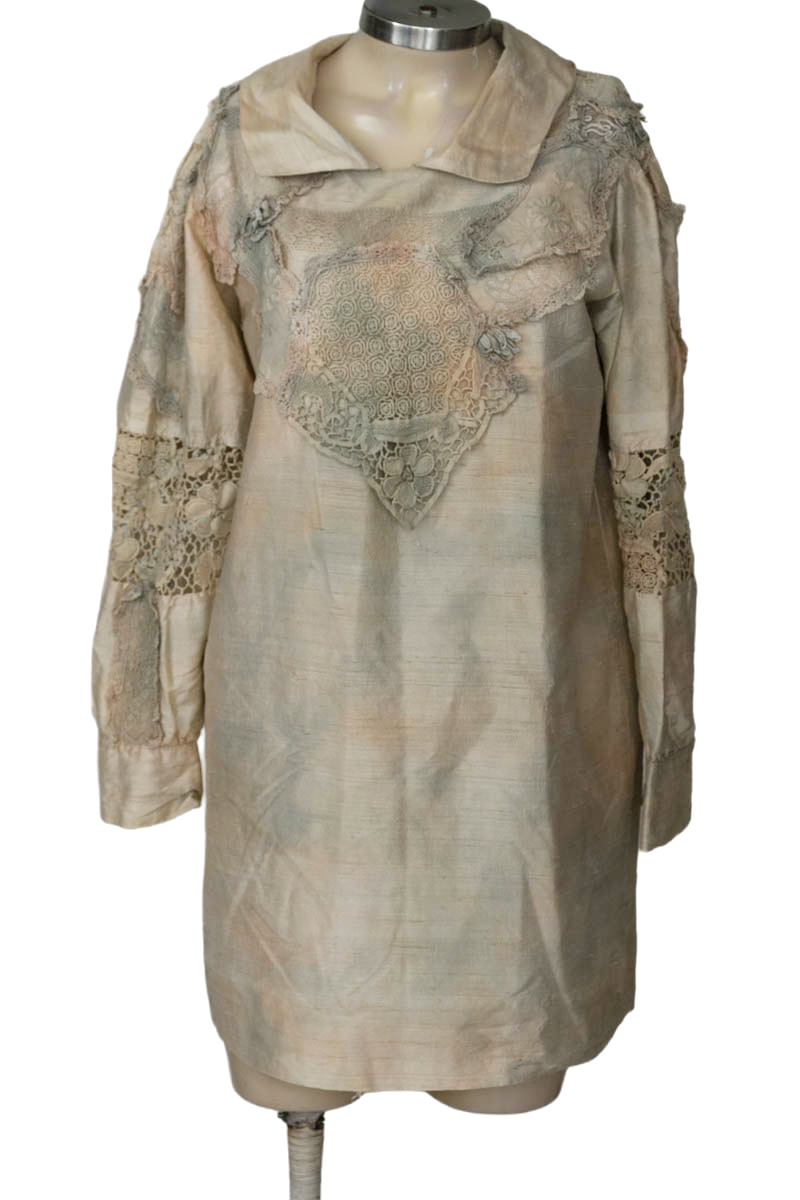 Vestido / Enterizo color Beige - Olga y eulalia piedrahita