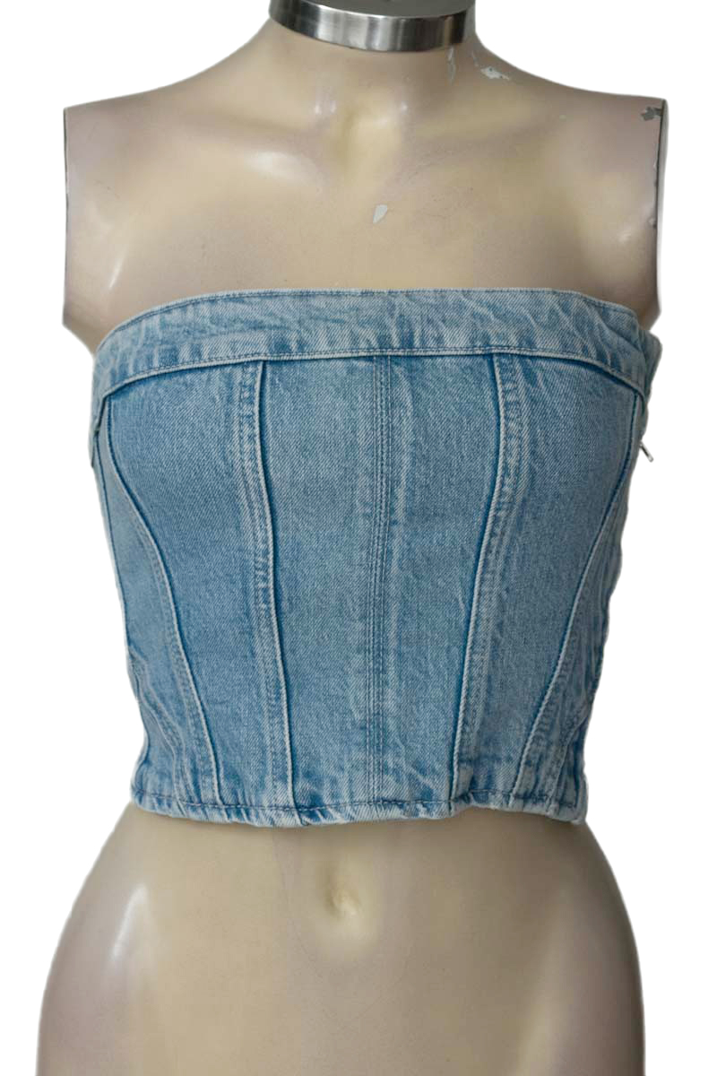 Top / Camiseta color Azul - Zara