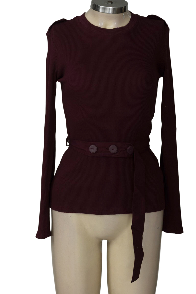 Sweater color Vinotinto - Zara