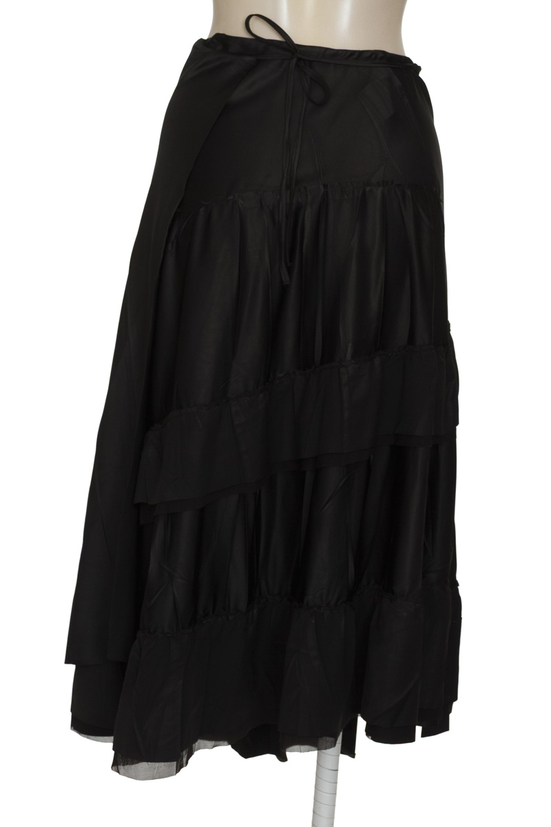 Falda color Negro - Cotela