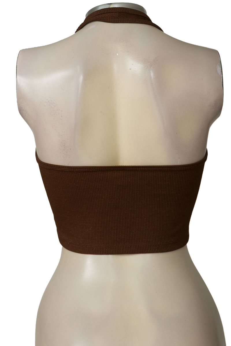 Top / Camiseta color Café - Divided by H&M