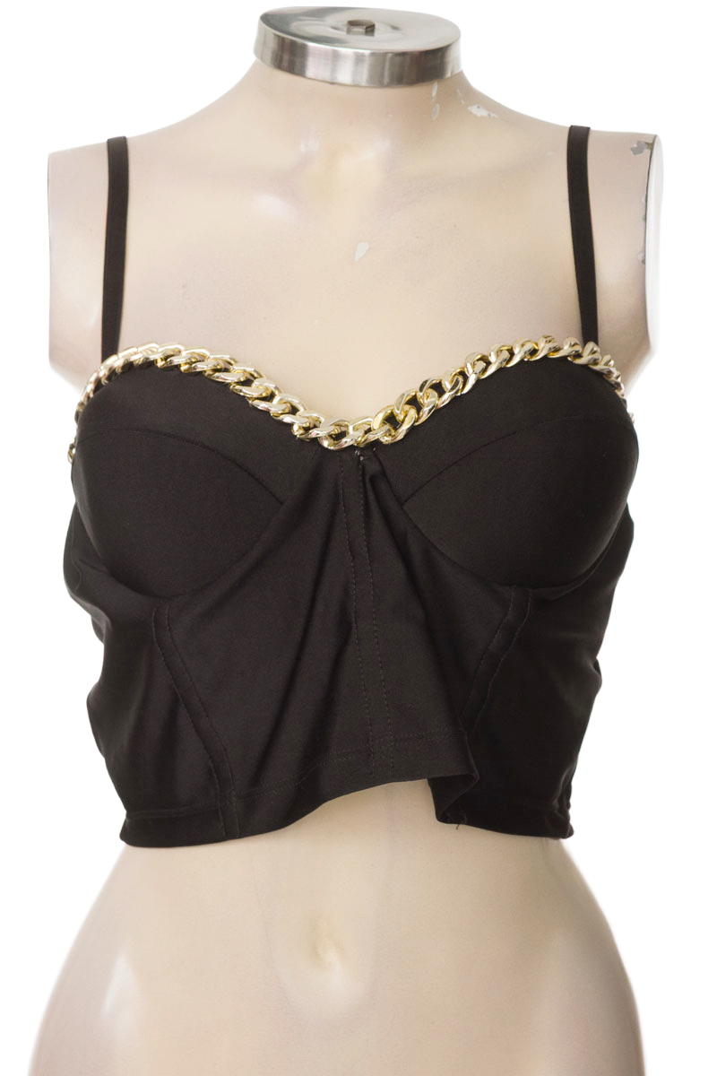 Top / Camiseta color Negro - Pink Rose