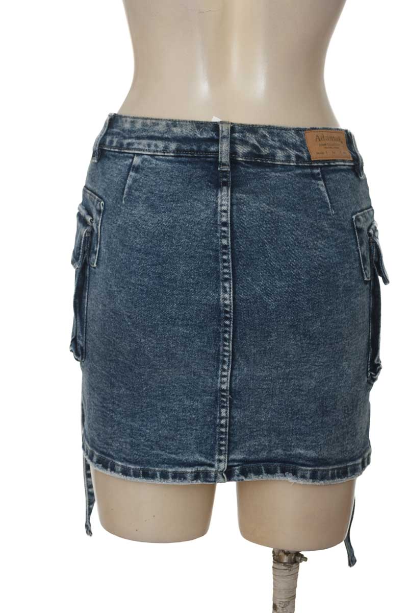 Falda color Azul - Adamas Jeans
