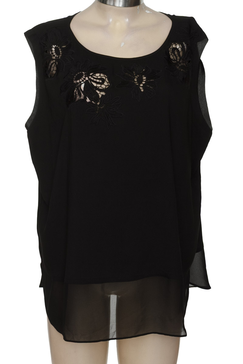 Blusa color Negro - Ann Taylor