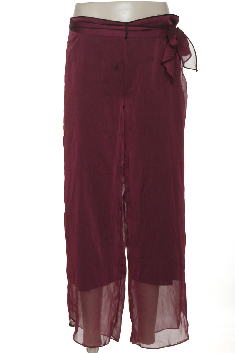 Pantalones color Morado - Carolina Endara