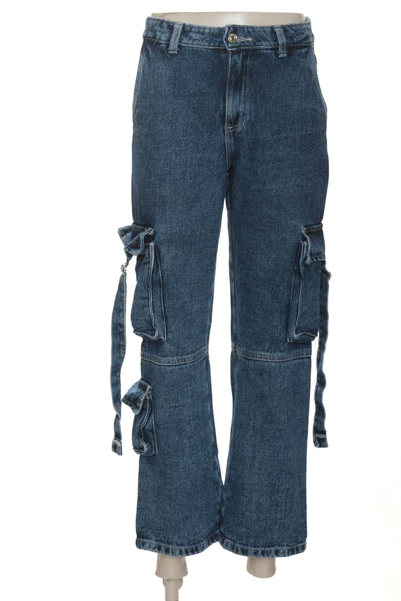 Pantalones color Azul - Doll Denim