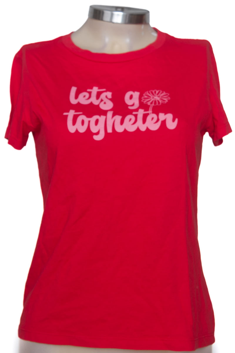 Top / Camiseta color Rojo - People Concept