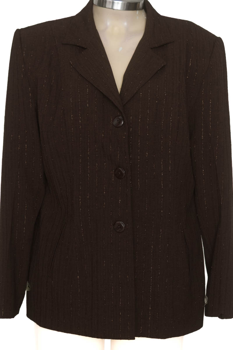 Chaqueta / Abrigo color Café - Judy