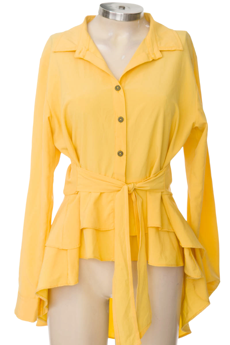 Blusa color Amarillo - Maria Ele