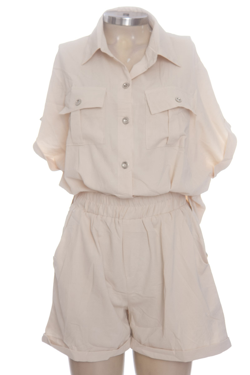 Vestido / Enterizo color Beige - Follow me 