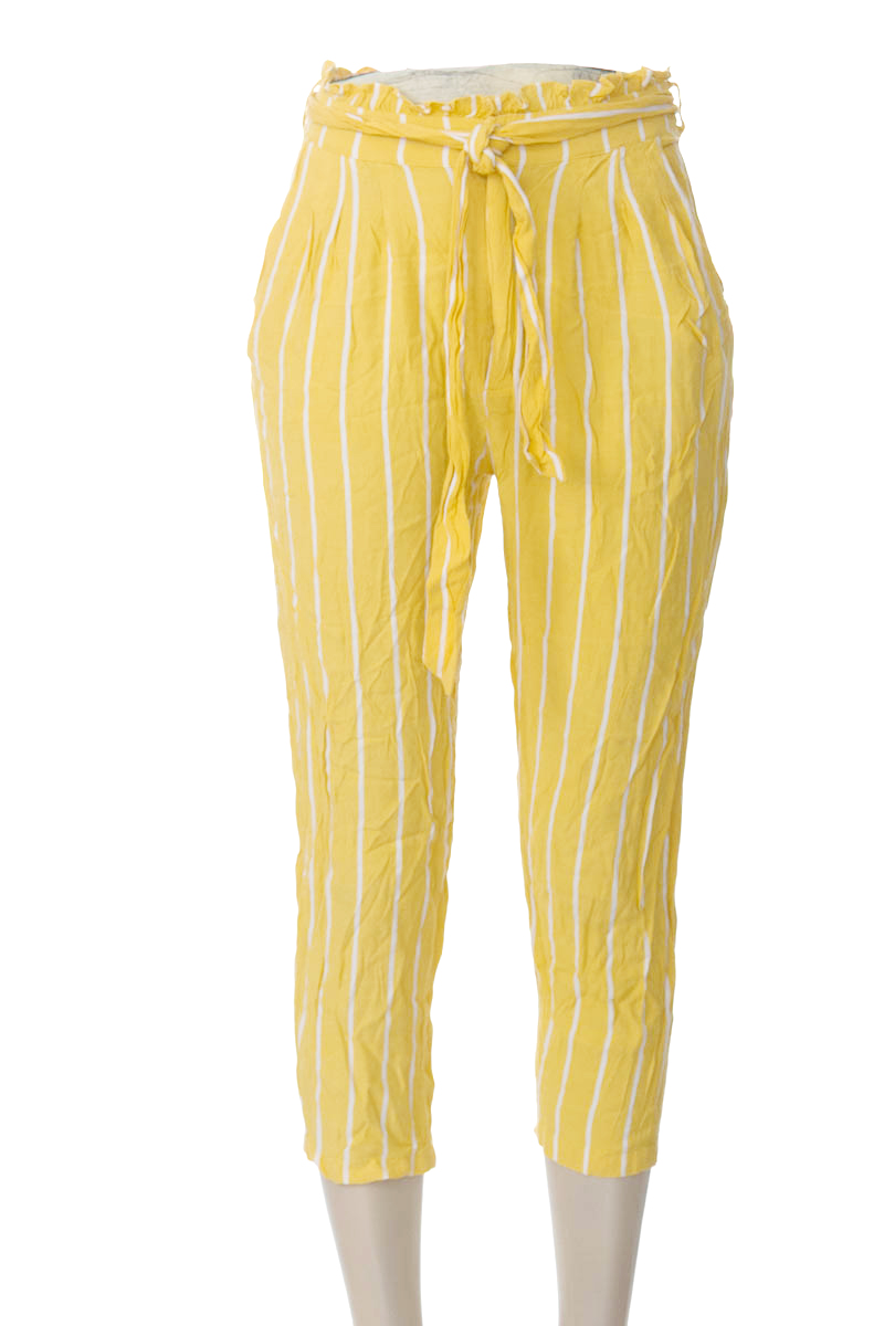 Pantalones color Amarillo - Forever 21