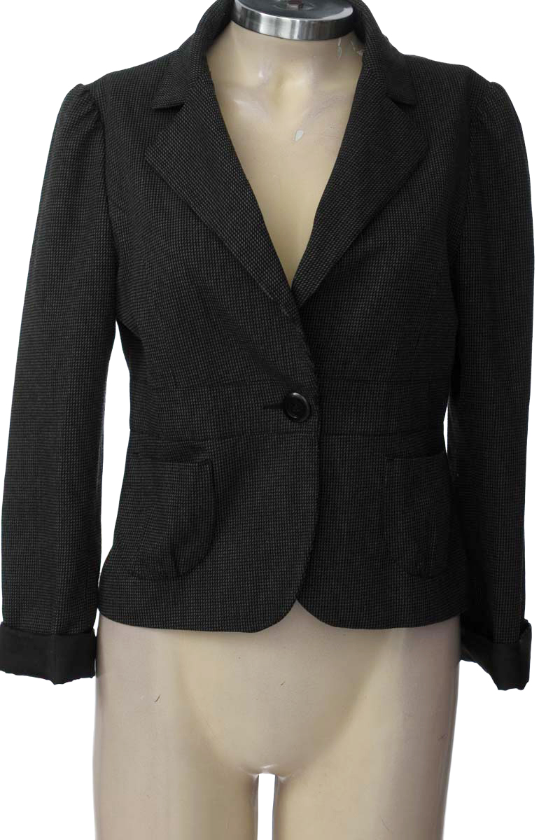 Chaqueta / Abrigo color Negro - NAF NAF