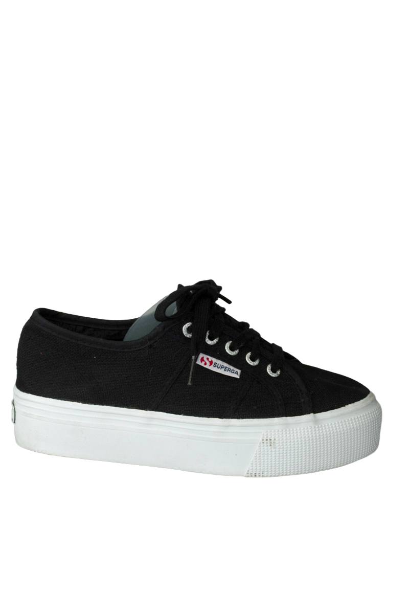 Zapatos color Negro - SUPERGA