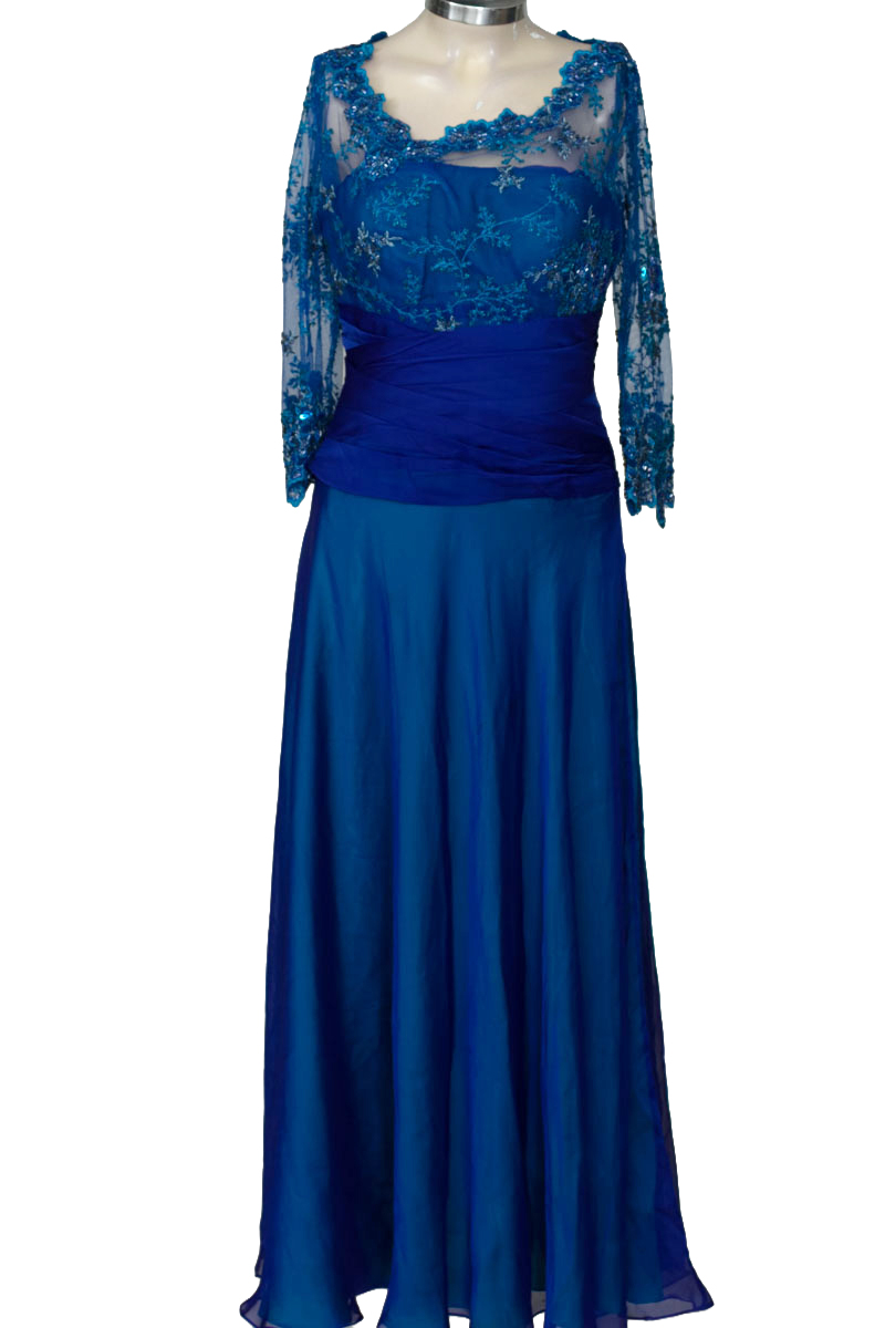 Vestido / Enterizo color Azul - Alejandro Solano