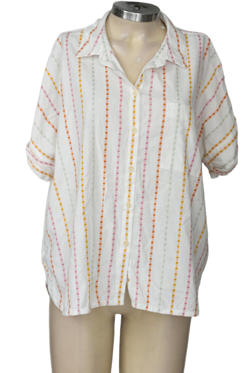 Blusa color Blanco - J.CREW