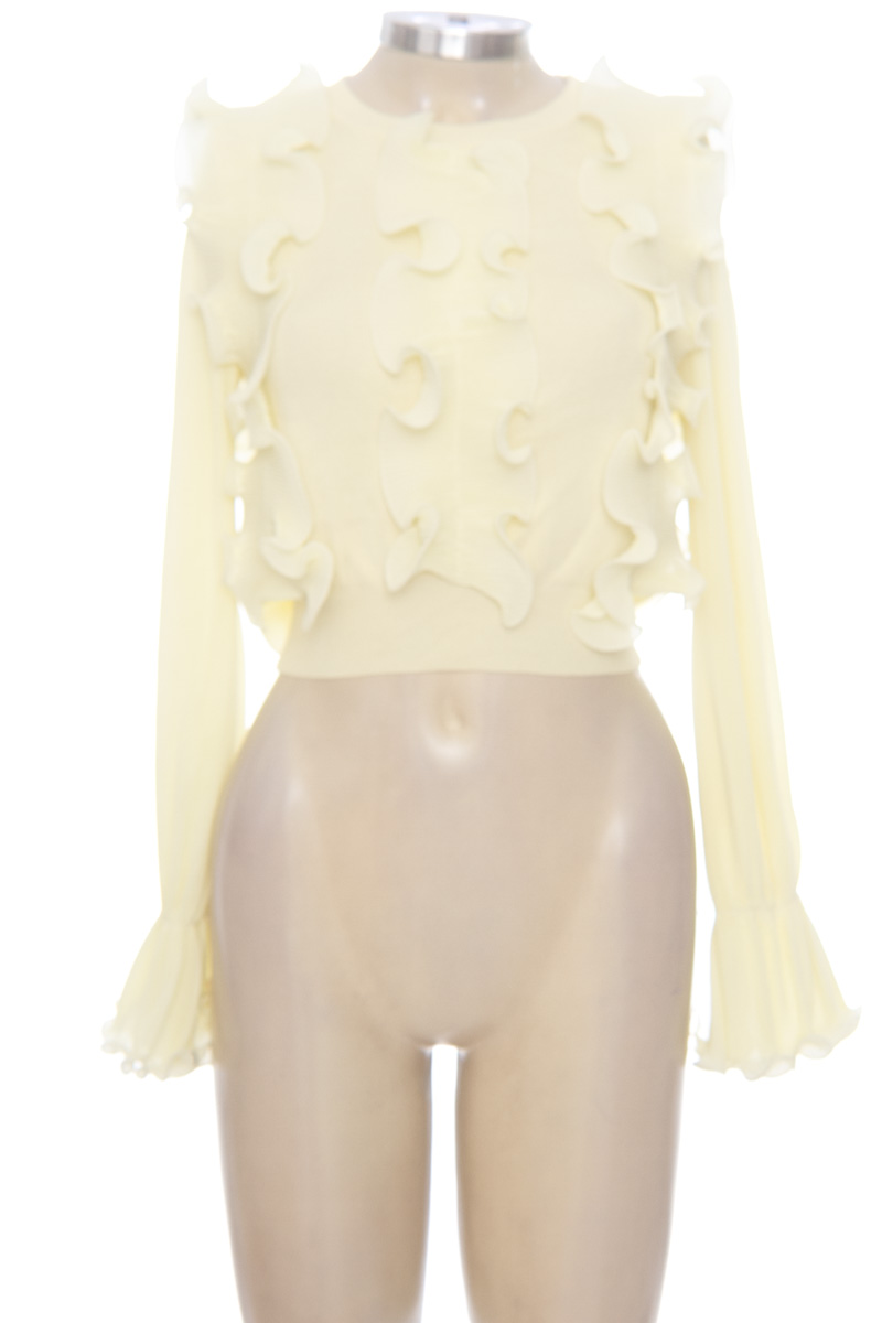 Sweater color Amarillo - Zara