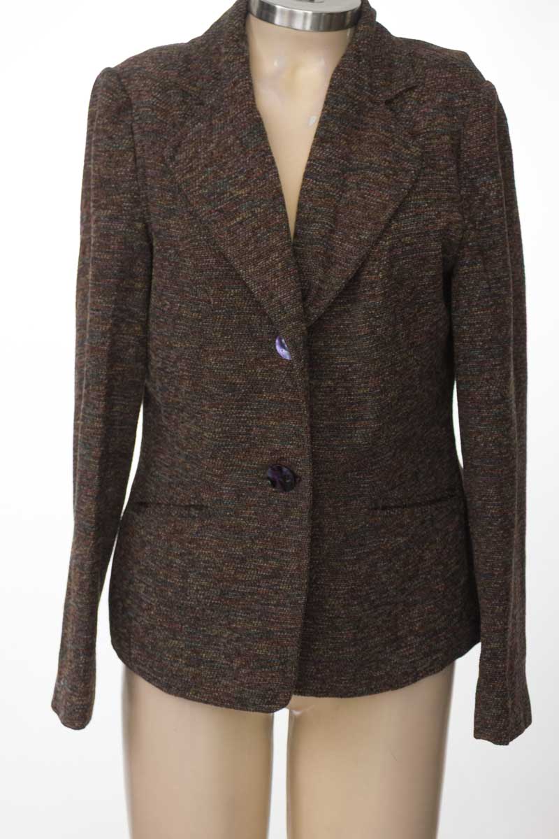 Chaqueta / Abrigo color Café - Sandia Fashion