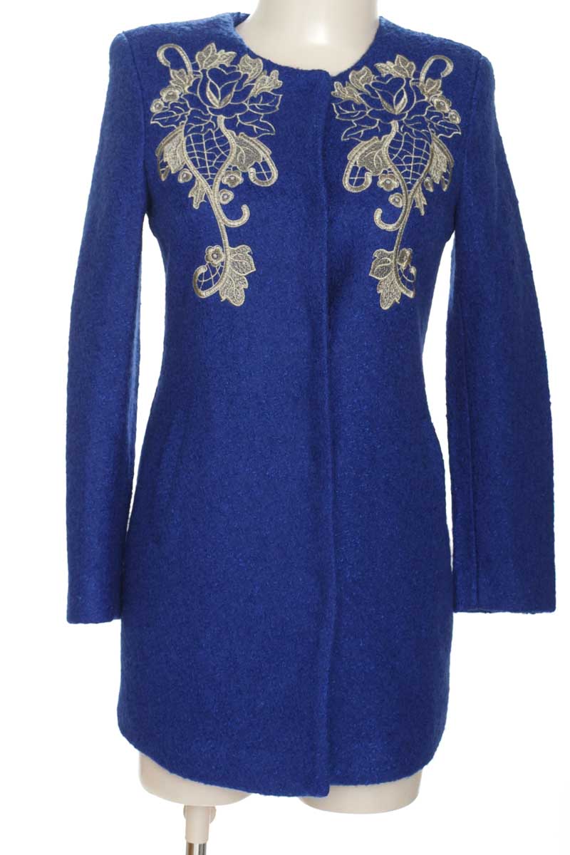 Chaqueta / Abrigo color Azul - Miss Scarlet