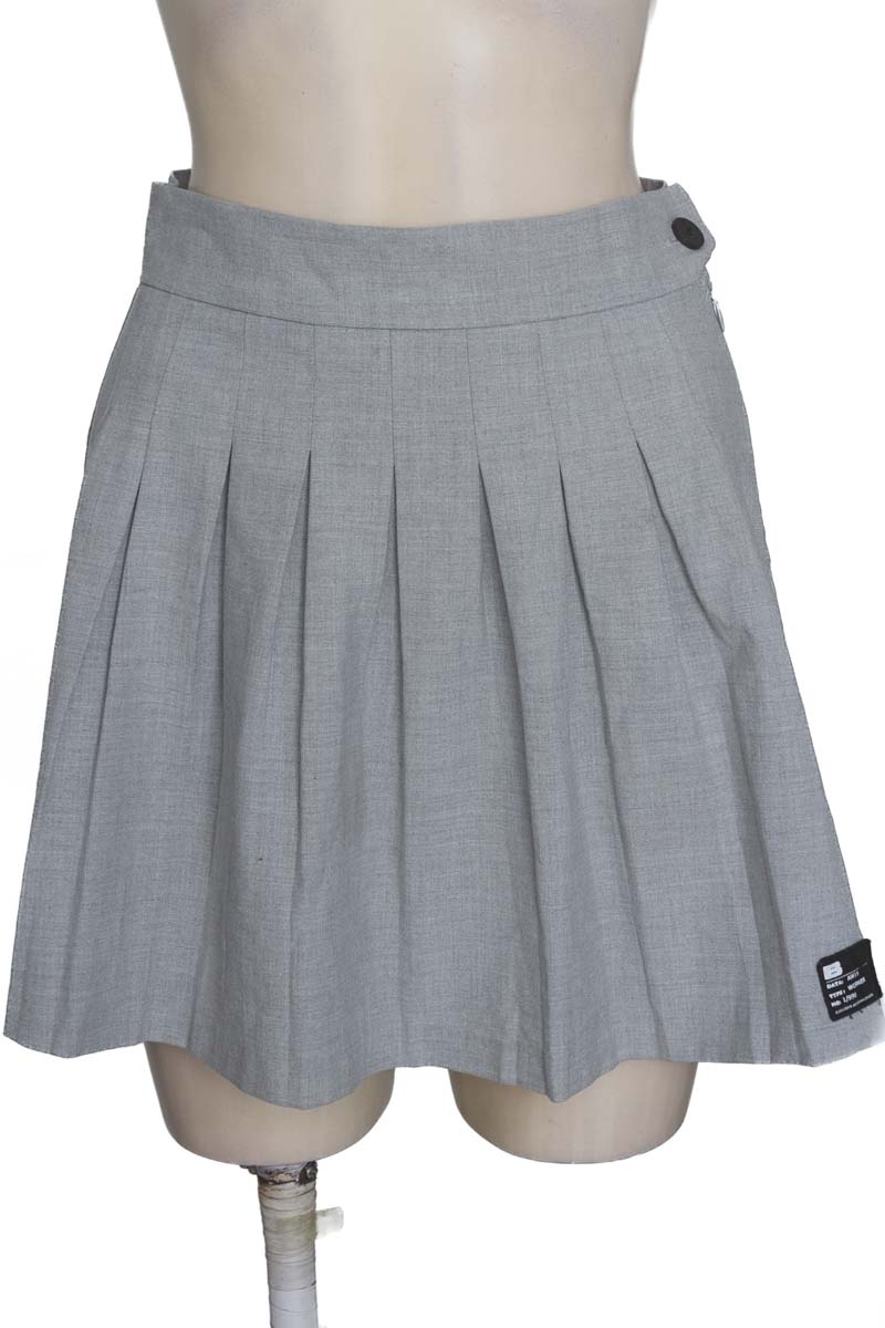 Falda color Gris - Bershka