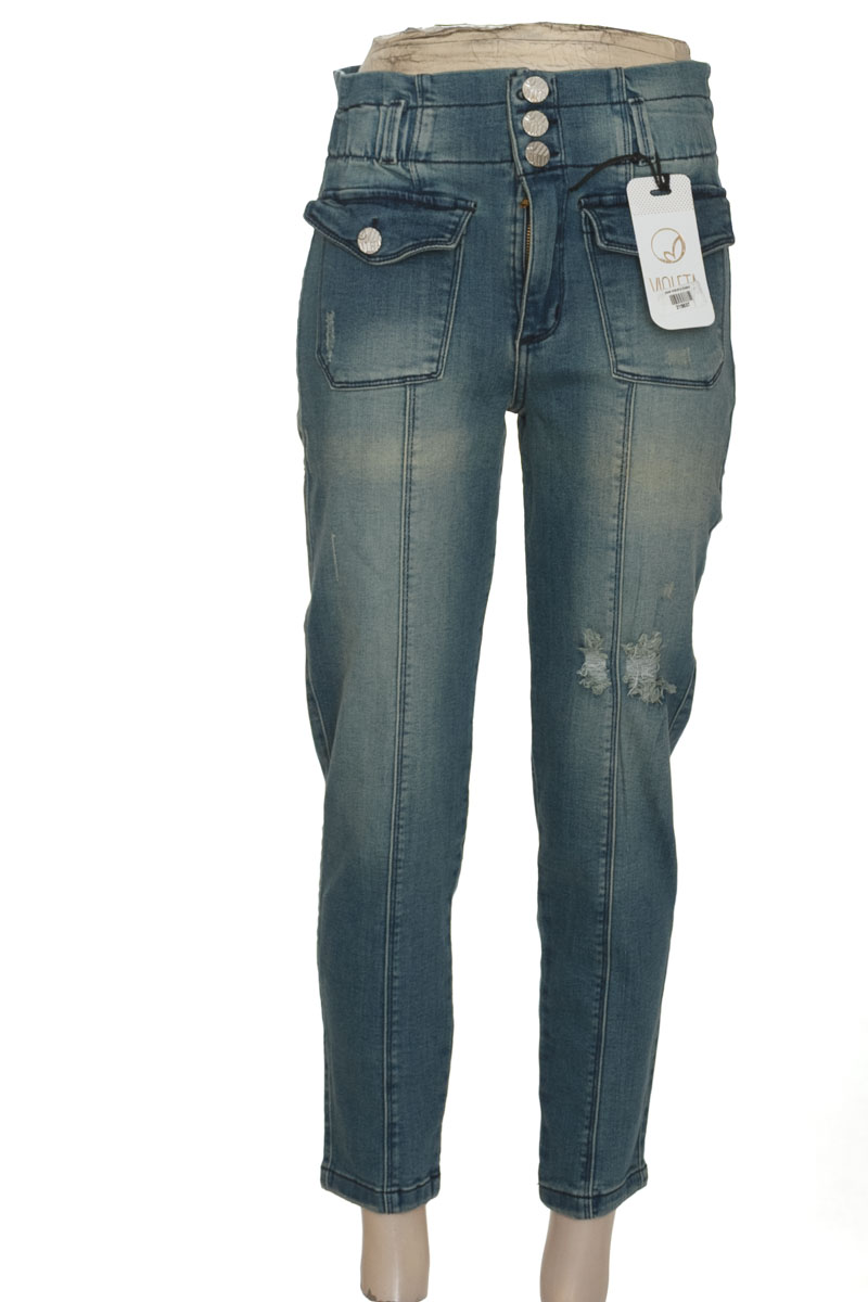 Pantalones color Azul - Violeta