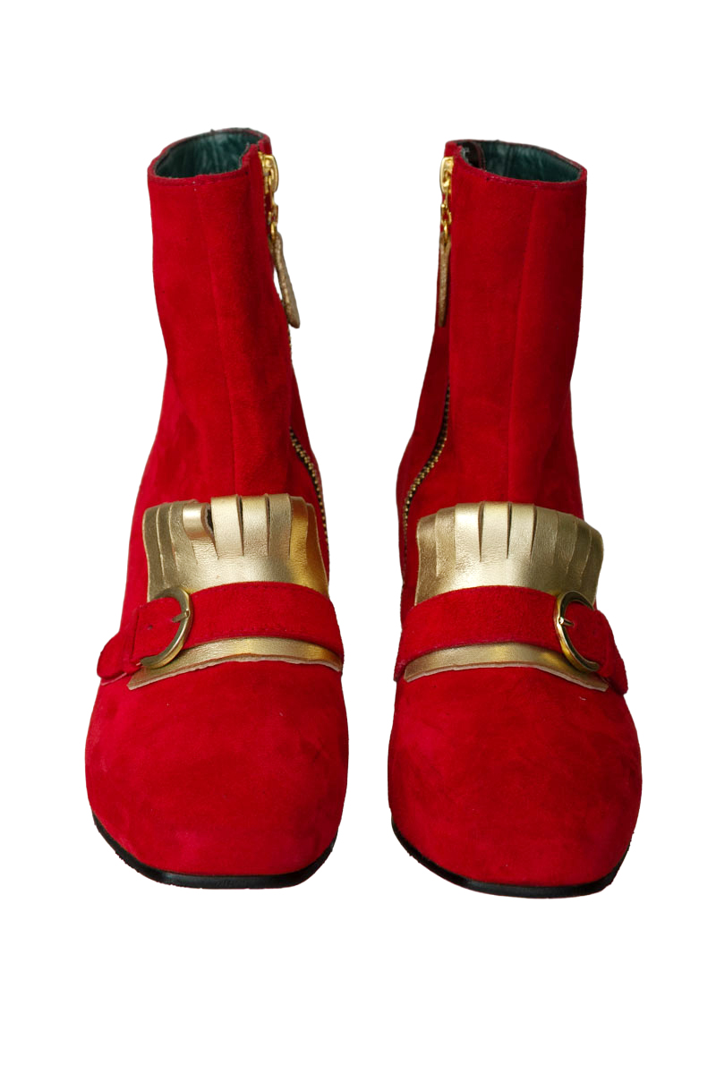 Zapatos color Rojo - Claudia María Shoes