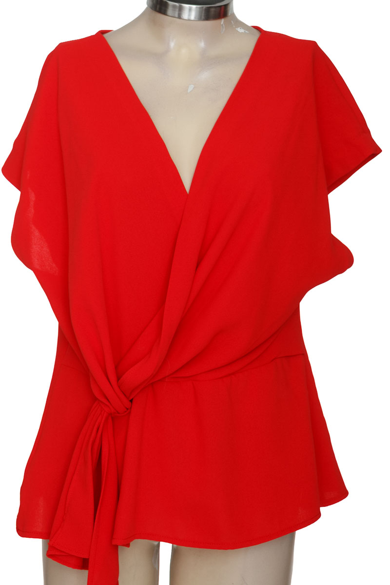 Blusa color Rojo - Zara