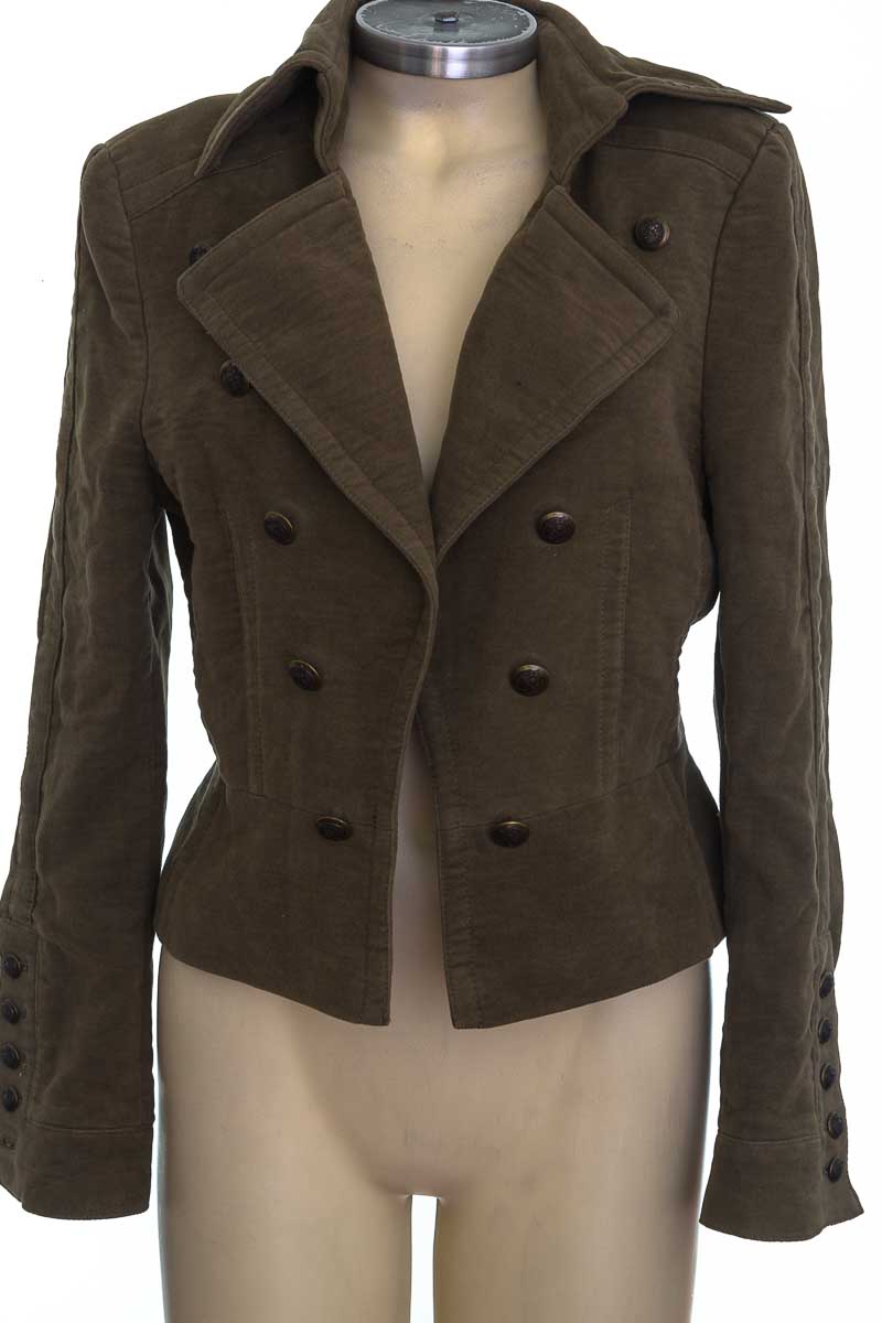 Chaqueta / Abrigo color Verde - Zara