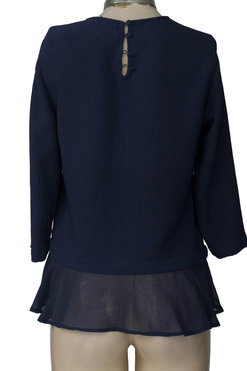 Blusa color Azul - Zara