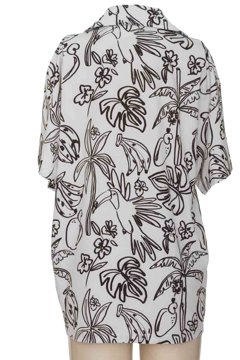 Blusa color Blanco - Mercedes Campuzano