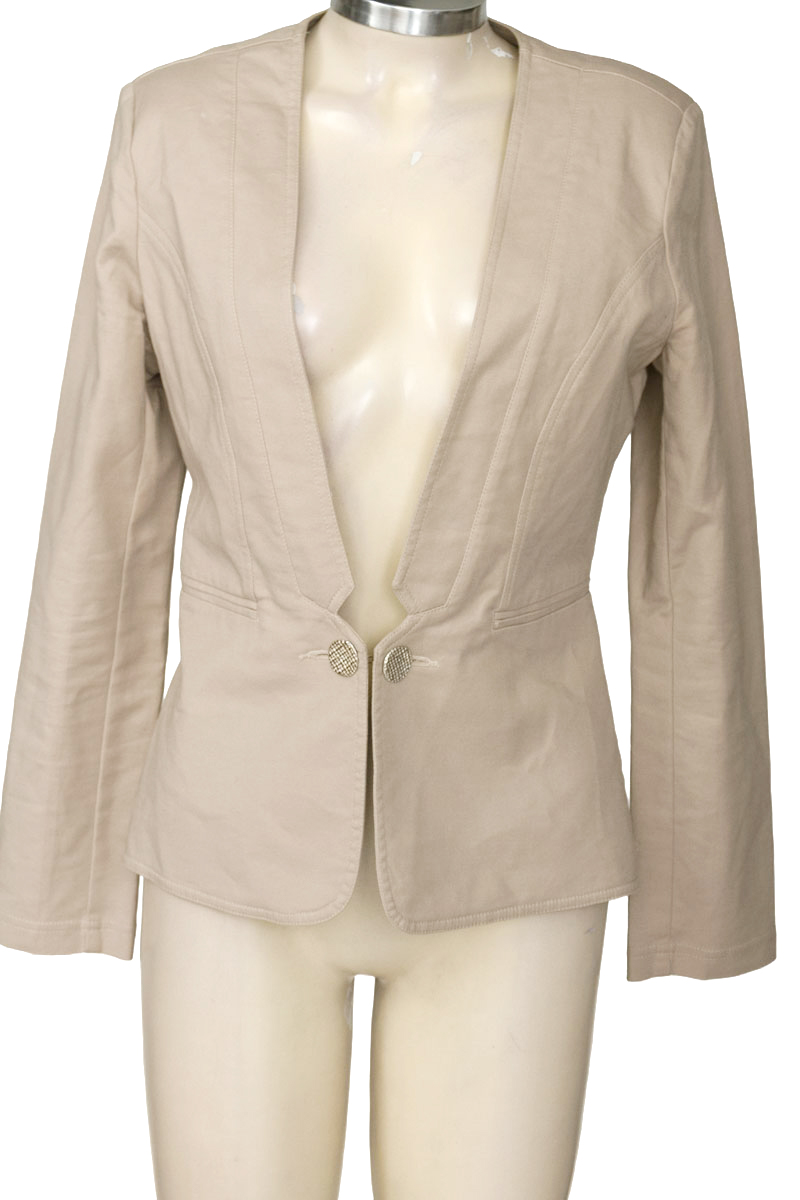 Chaqueta / Abrigo color Beige - Beso de Coco