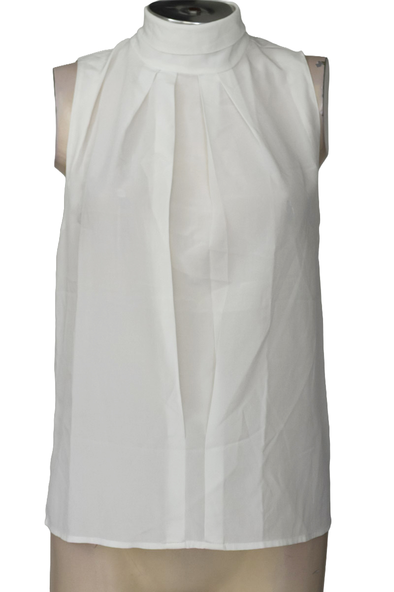 Blusa color Blanco - Anne Klein