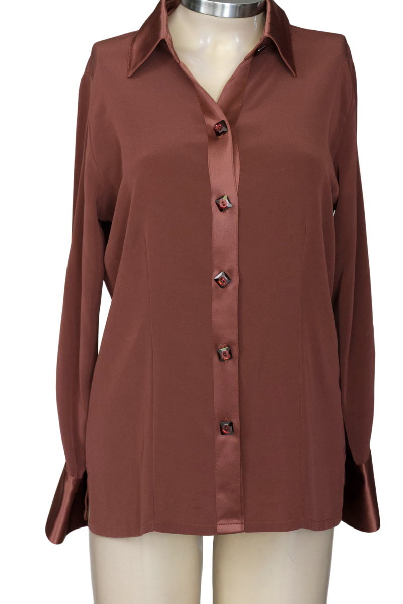 Blusa color Café - Closeando