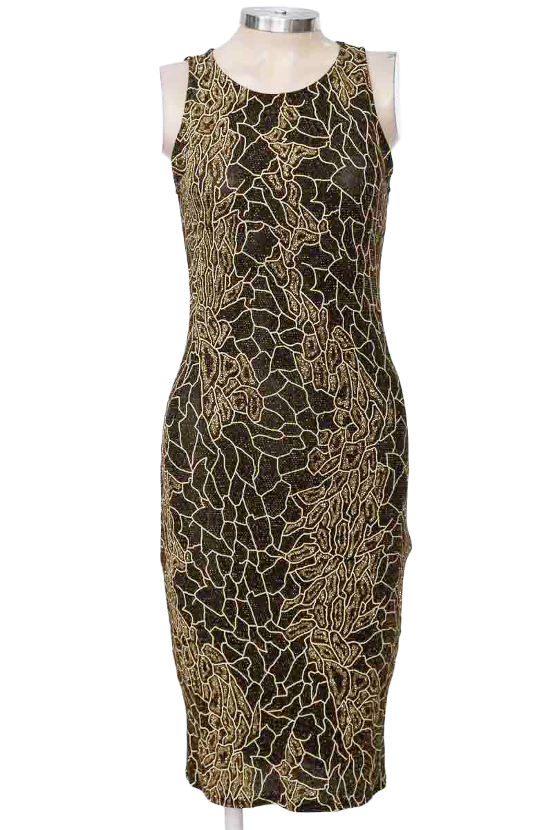 Vestido / Enterizo color Dorado - FD.