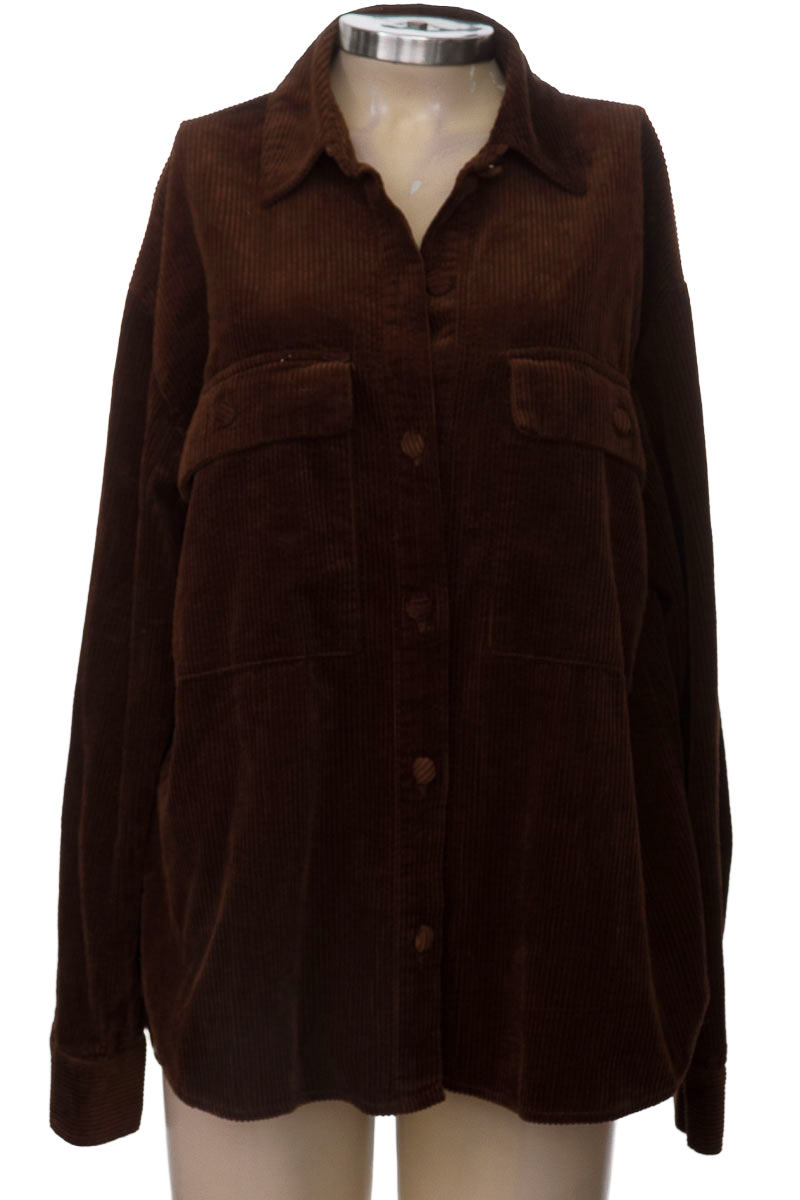 Chaqueta / Abrigo color Café - Pull & Bear