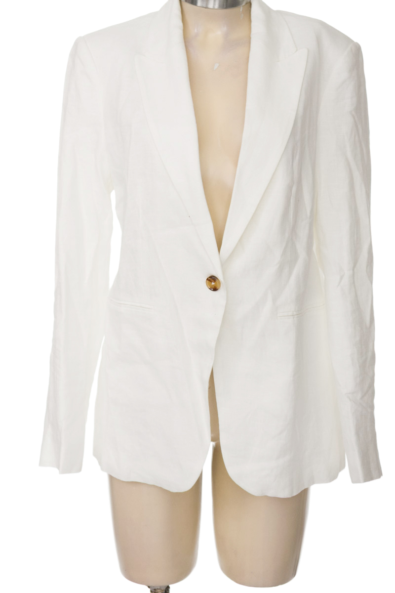 Chaqueta / Abrigo color Blanco - MNG