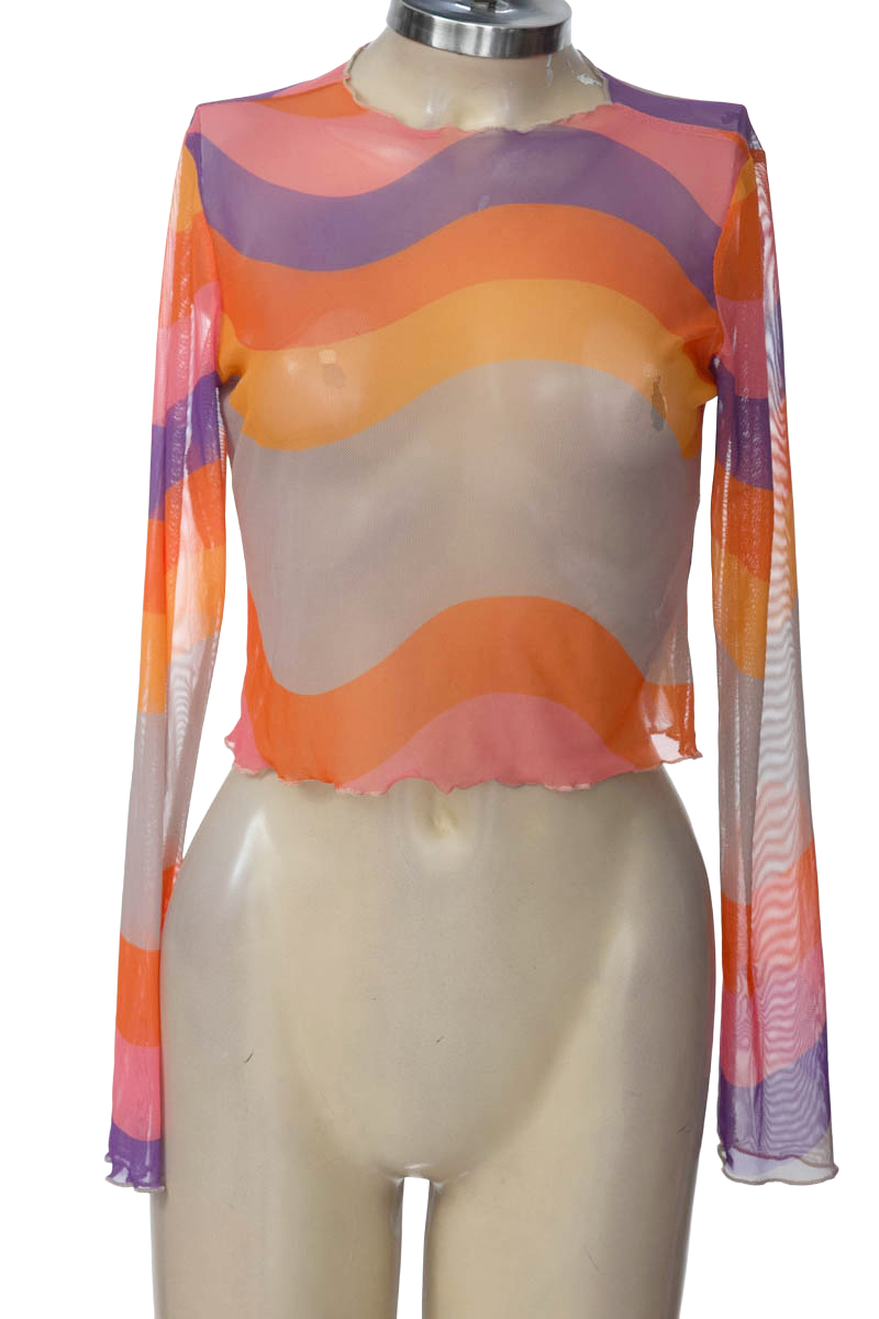 Top / Camiseta color Estampado - Pluvo