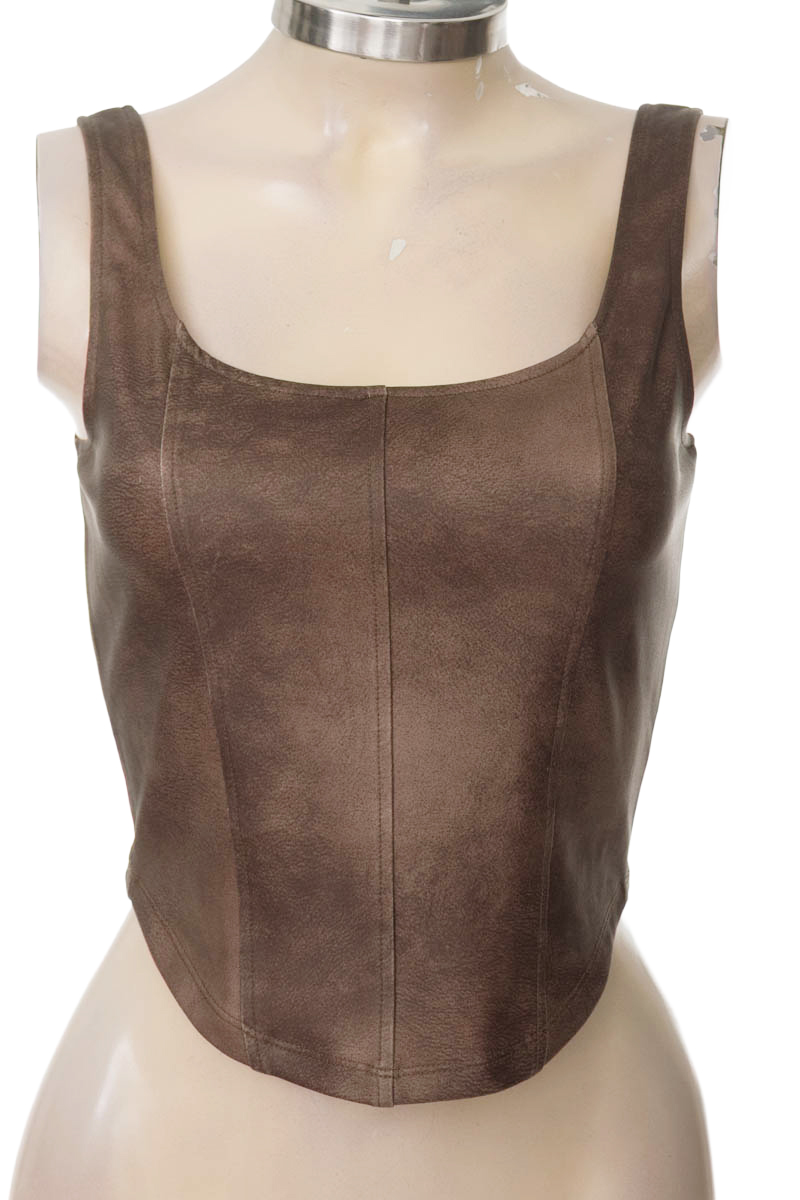 Top / Camiseta color Café - Divided by H&M