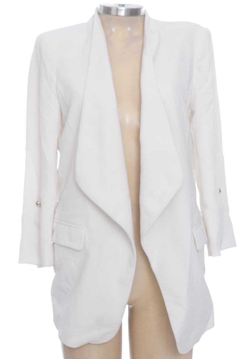 Chaqueta / Abrigo color Blanco - Zara