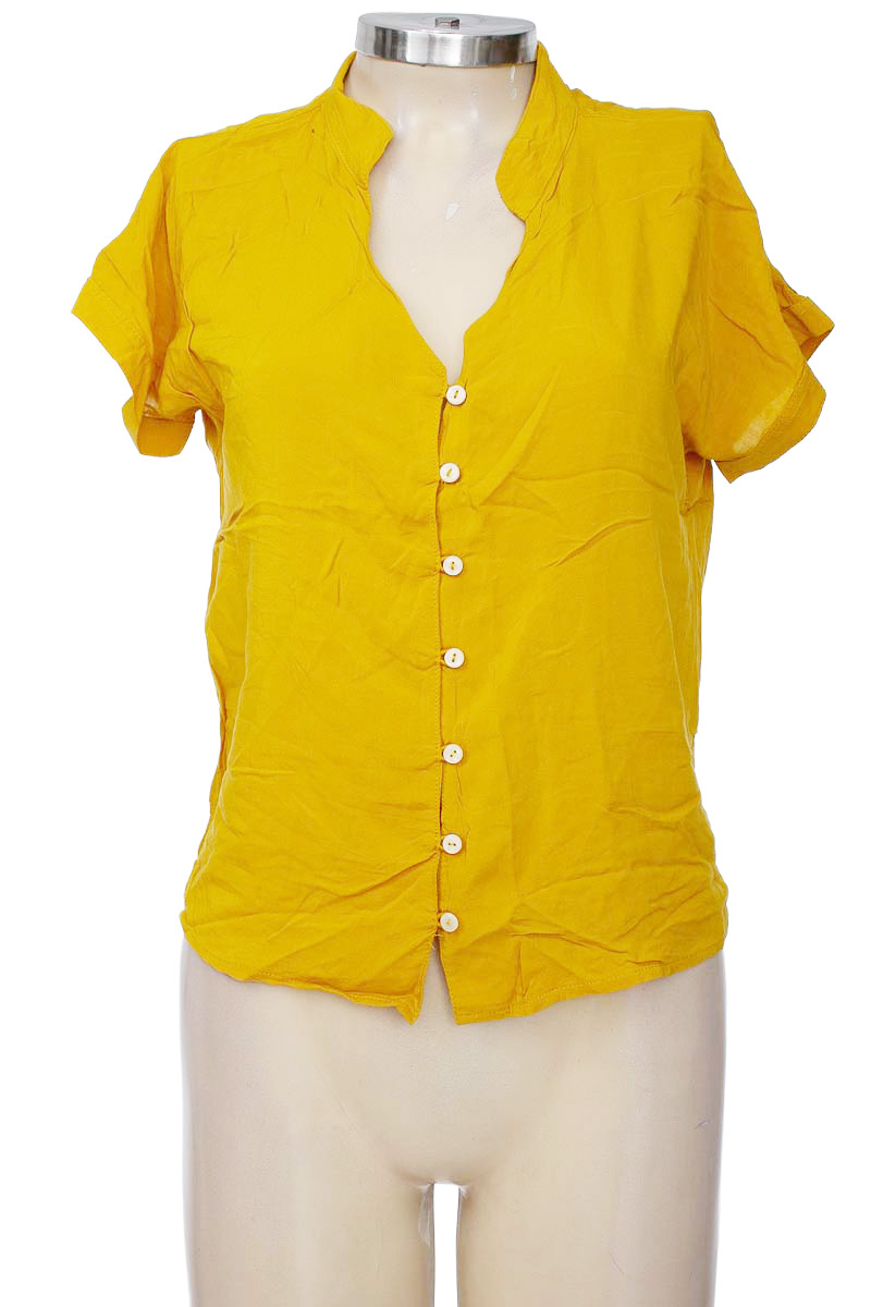 Blusa color Mostaza - DIANA SAMPEDRO