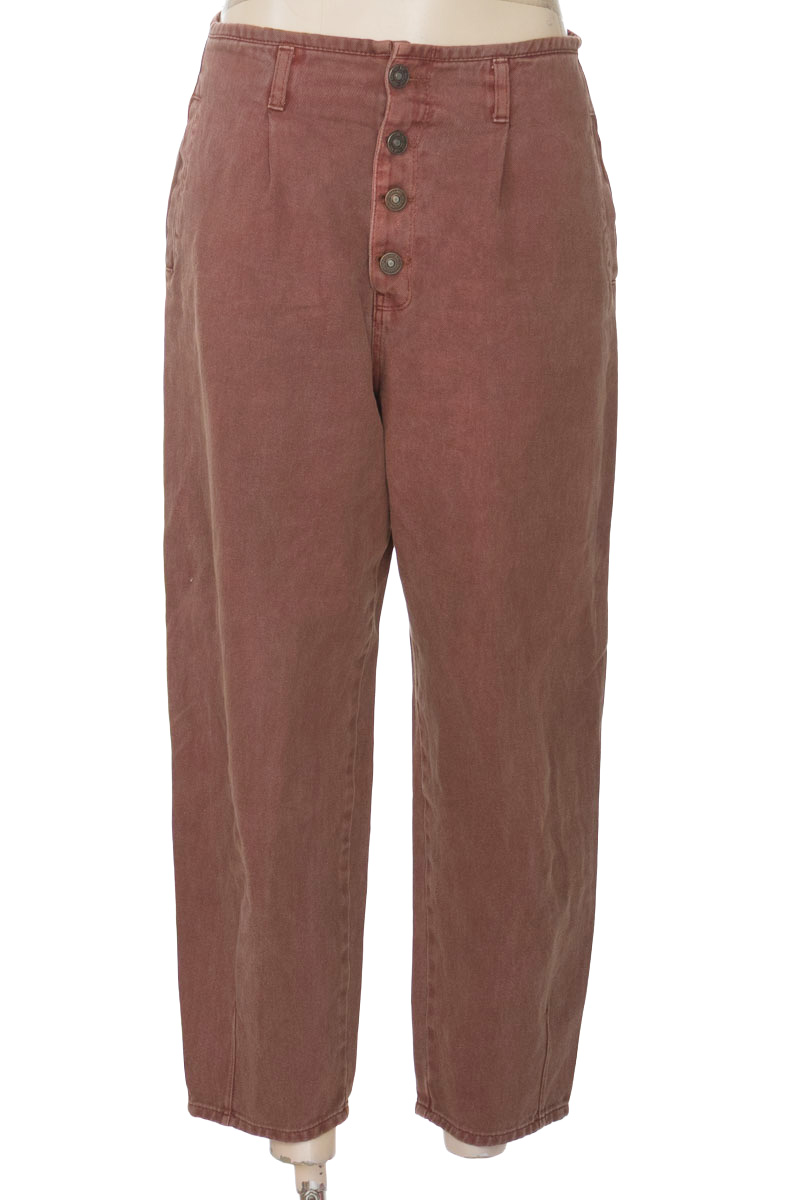 Pantalones color Café - NAF NAF