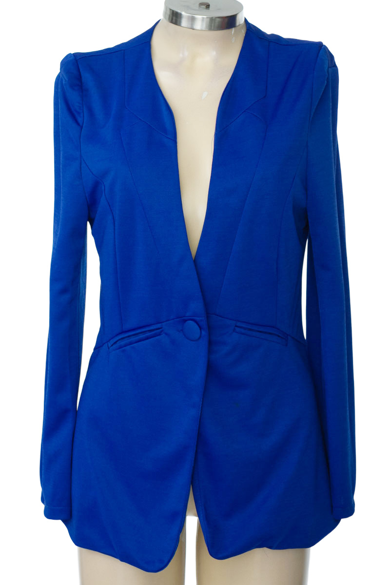 Chaqueta / Abrigo color Azul - Xiuya Fashion