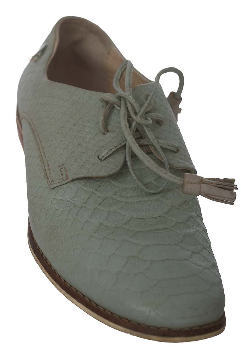 Zapatos color Aguamarina - Vélez