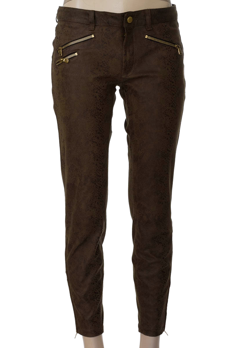 Pantalones color Verde - Zara