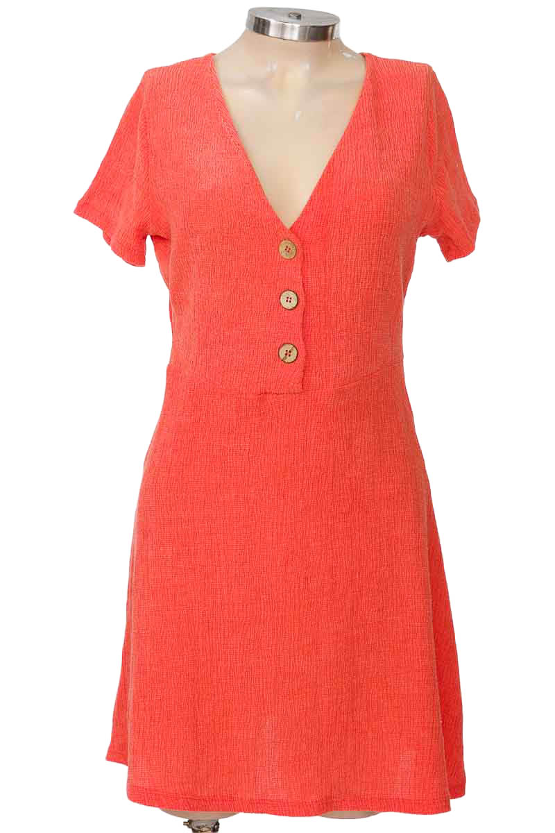 Vestido / Enterizo color Naranja - Pull & Bear