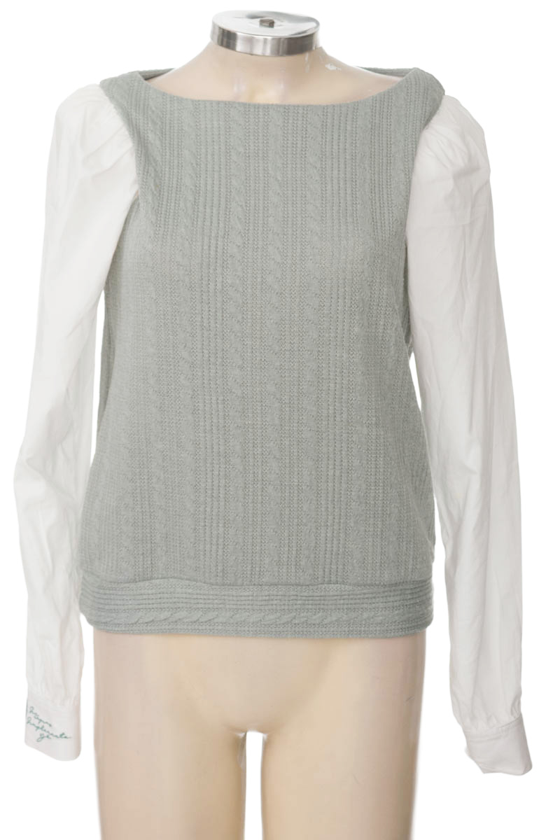 Blusa color Verde - Castaña