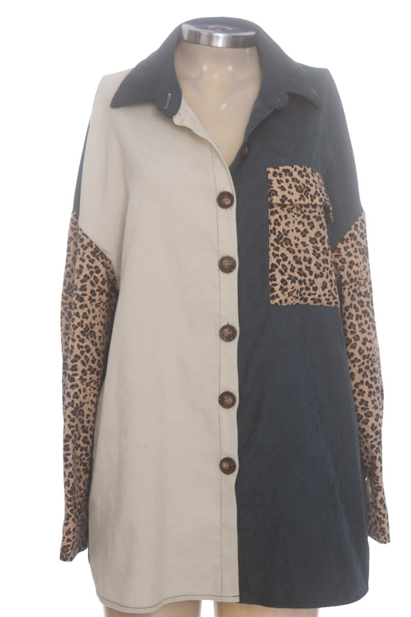 Chaqueta / Abrigo color Estampado - Shein