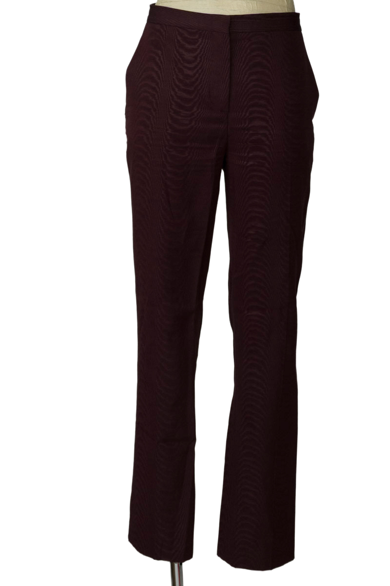 Pantalones color Vinotinto - Zara